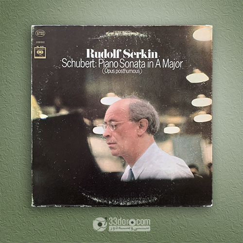  صفحه گرام شوبرت Rudolf Serkin – Schubert: Piano Sonata In A Major (Opus Posthumous) 