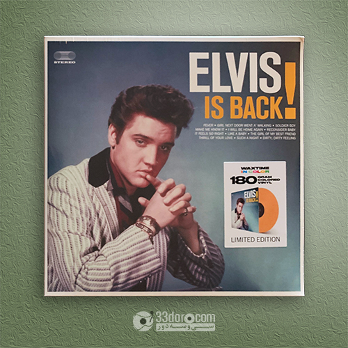  صفحه وینیل الویس پریسلی Elvis Presley – Elvis Is Back 