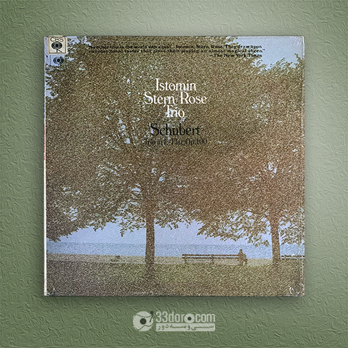 صفحه وینیل شوبرت Istomin/Stern/Rose Trio – Schubert: Trio In E-Flat, Op. 100