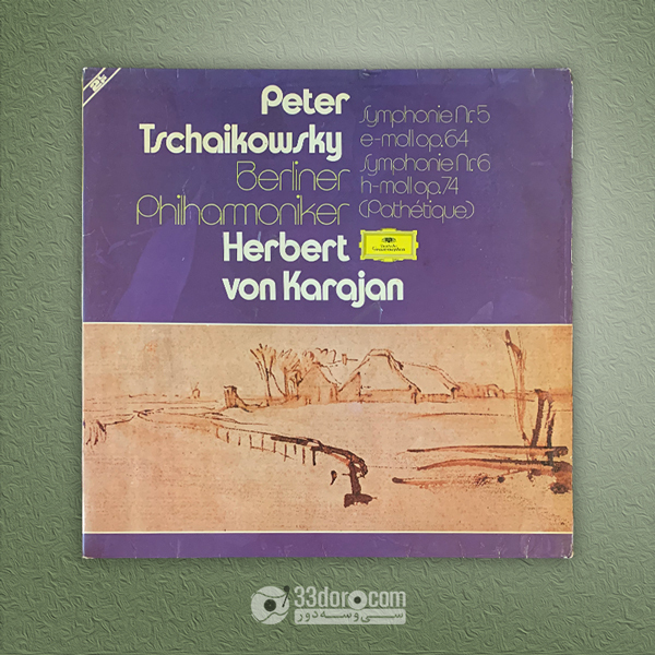  صفحه 33دور سمفونی 5 و 6 چایکوفسکی - کارایان Tschaikowsky, Karajan – Symphonien No. 5 & 6 